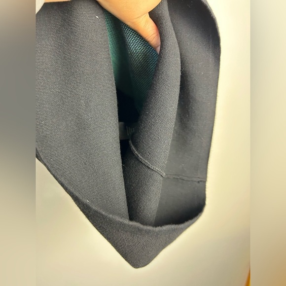 TIBI Xs Geometric Pattern Long Sleeve Sweater Dress Women Old Money Modal cotton - Picture 13 of 15